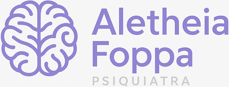 Logotipo Dra Aletheia Foppa Psiquiatra em Taguatinga